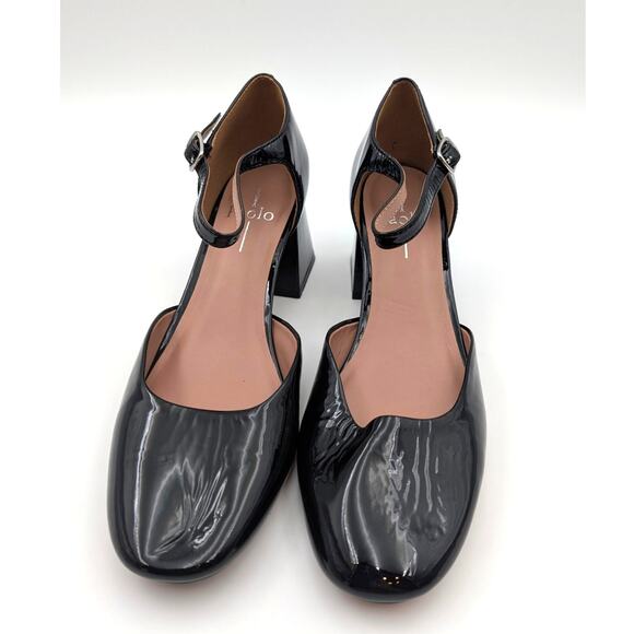 Linea Paolo Camelia Pump Adjustable Strap Women's Black Size US8.5M EU39 - Picture 2 of 9